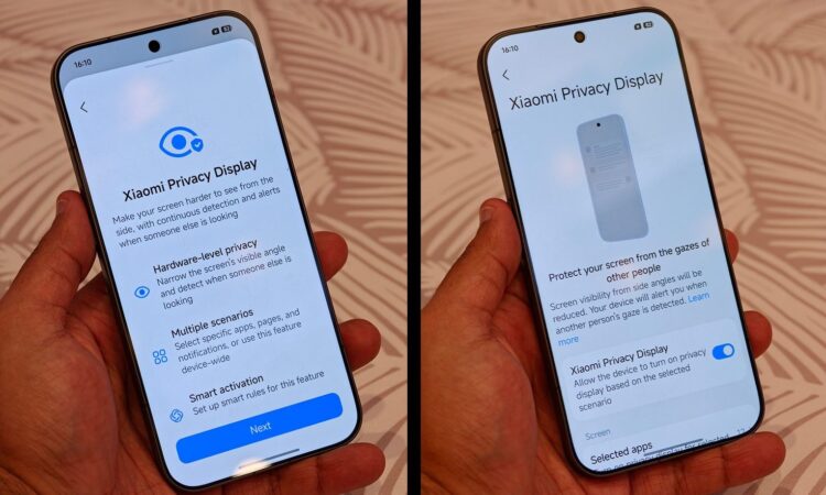Экран с тонкими рамками Xiaomi 18 Pro и Pro Max