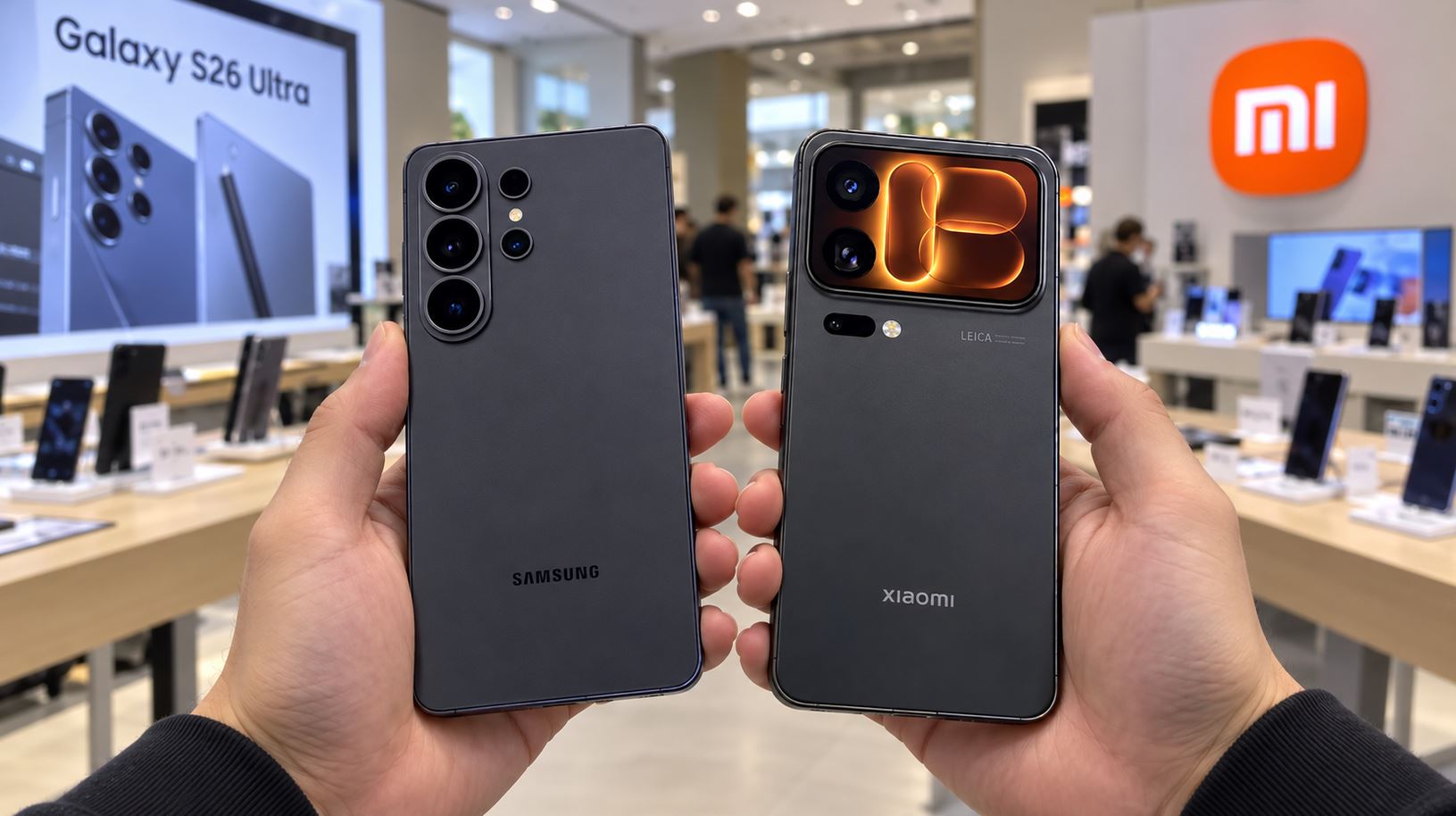 Xiaomi 18 Pro Max и Galaxy S26 Ultra — все отличия и недостатки. Какой покупать в 2026 году