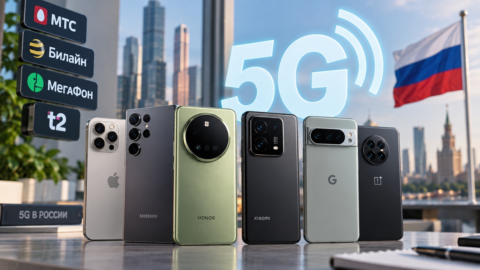 Какие смартфоны поддерживают 5G в России — полный список