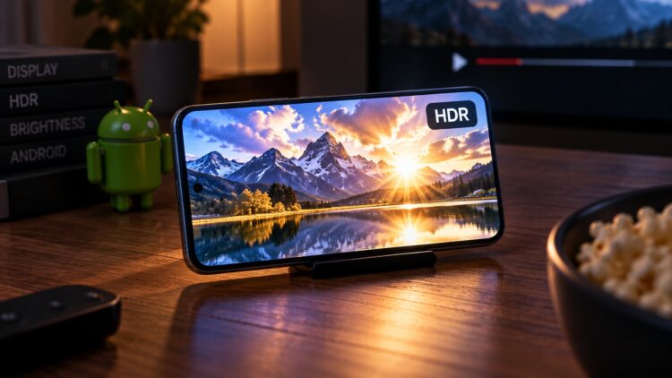 Пиковая яркость при воспроизведении HDR-контента. Фото.