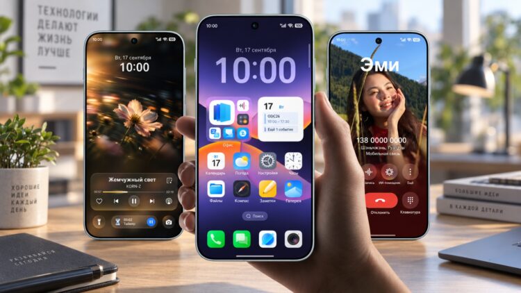 Оболочка ColorOS 17 на смартфонах Oppo, OnePlus и realme