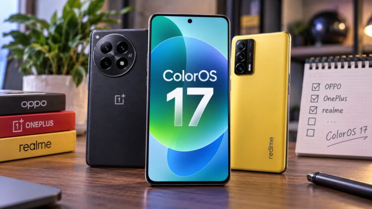 OPPO, OnePlus и realme, которые получат ColorOS 17