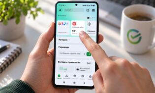 Цифровой счёт в приложении СберБанк Онлайн на Android
