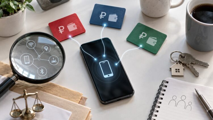 Сбор данных о смартфоне через цифровой кошелёк на Android. Фото.
