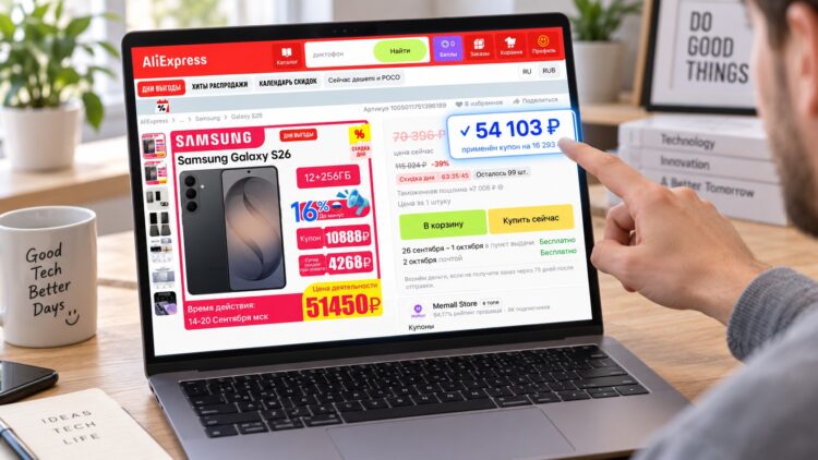 Galaxy S26 за 54 тысячи на AliExpress