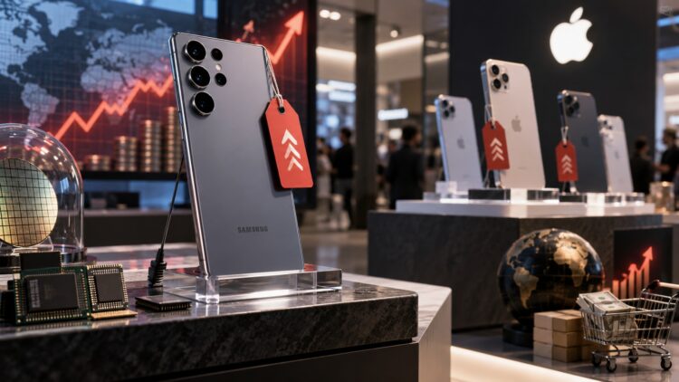 Рост цен на Samsung после презентации Apple