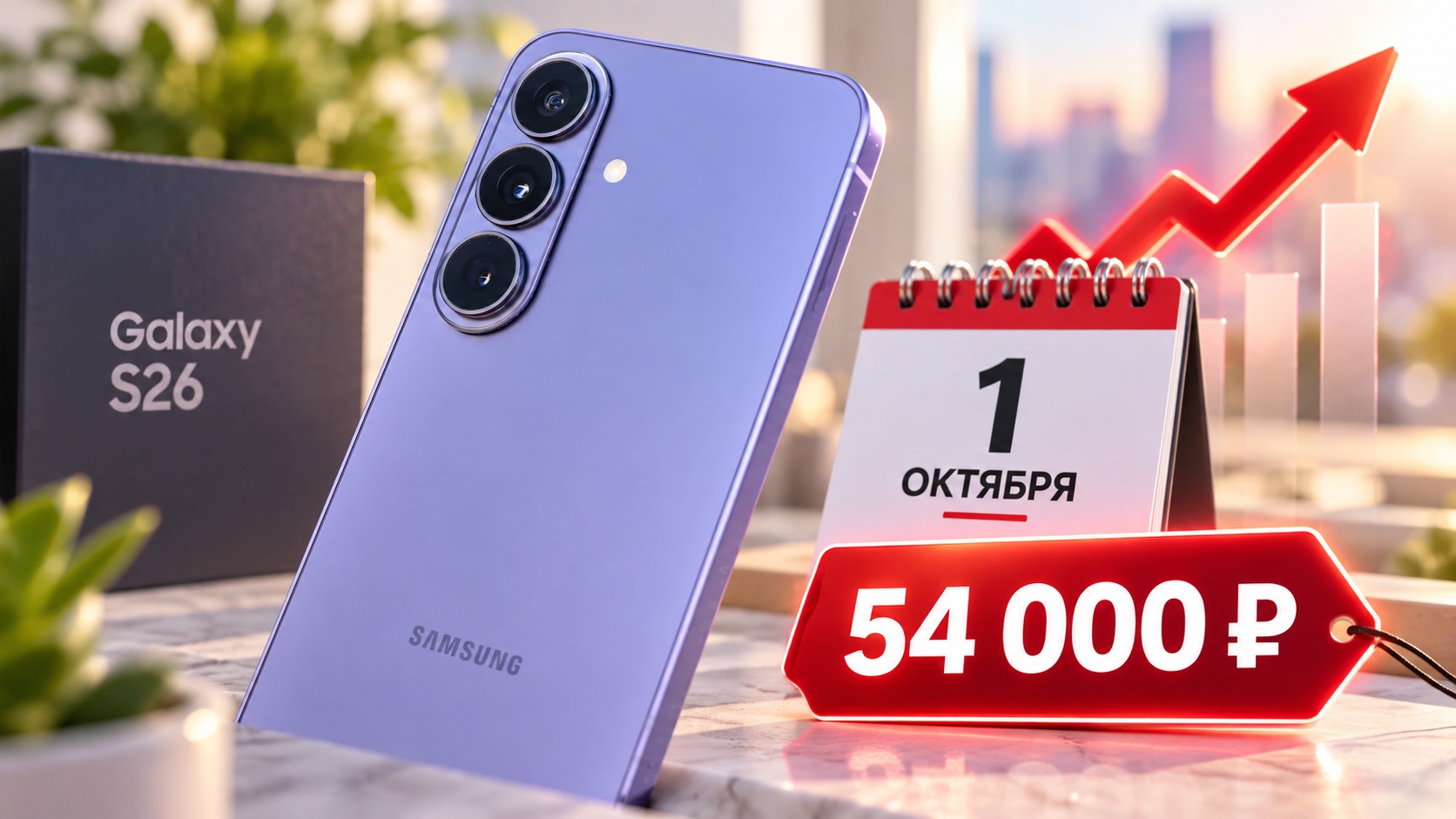 Samsung повышает цены на Galaxy S26 с 1 октября — берём за 54 тысячи, пока не поздно