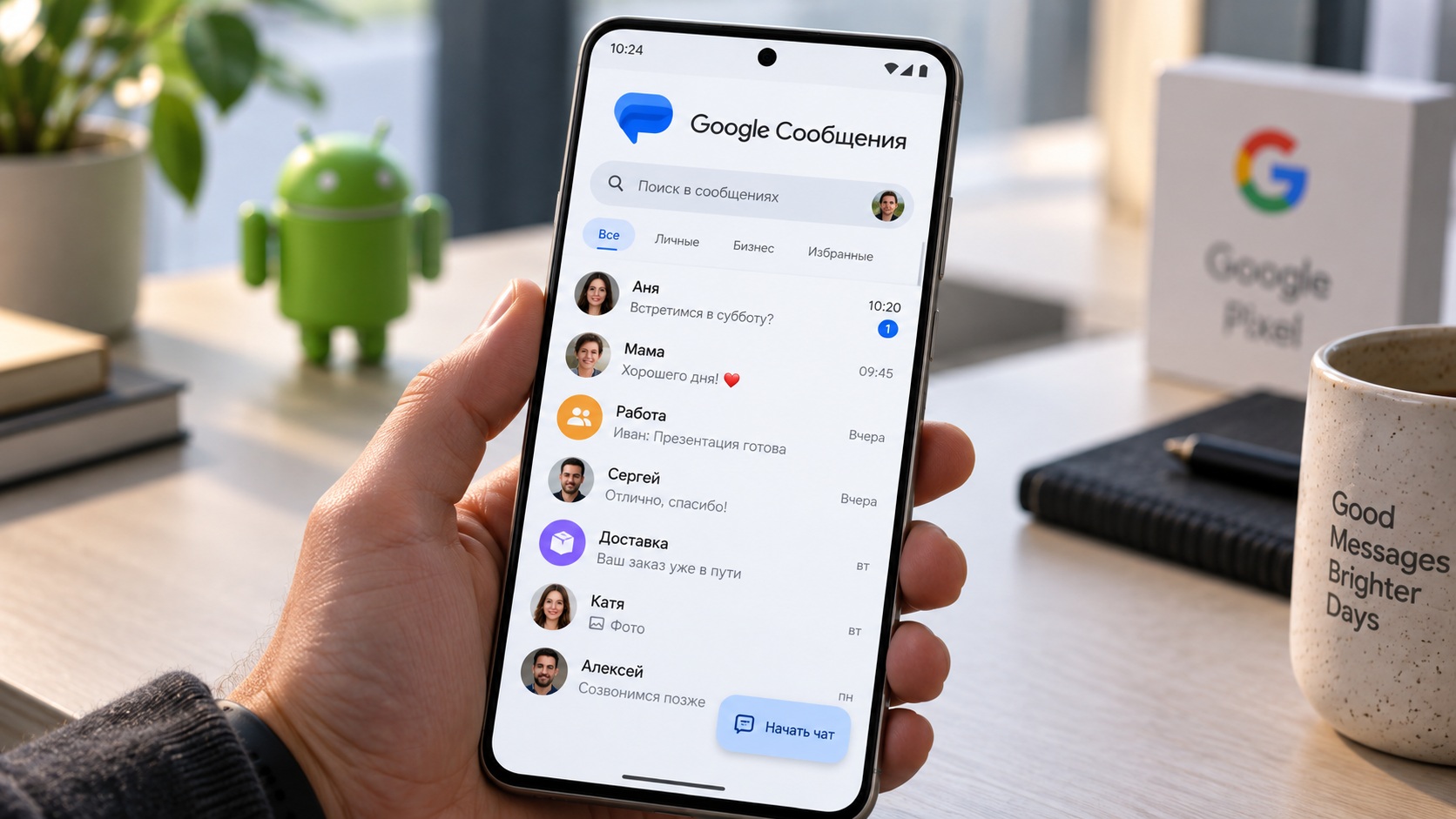 Большое обновление Google Сообщений в сентябре 2026: что нового появится на Android
