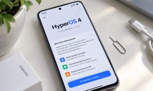 Глобальная версия HyperOS 4 на смартфоне Xiaomi