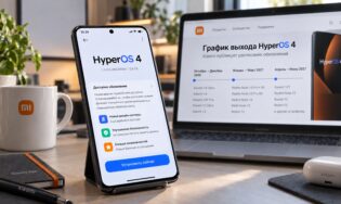 Обновление HyperOS 4 на смартфоне и график выхода