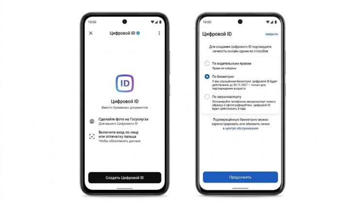 Создание Цифрового ID через мессенджер MAX