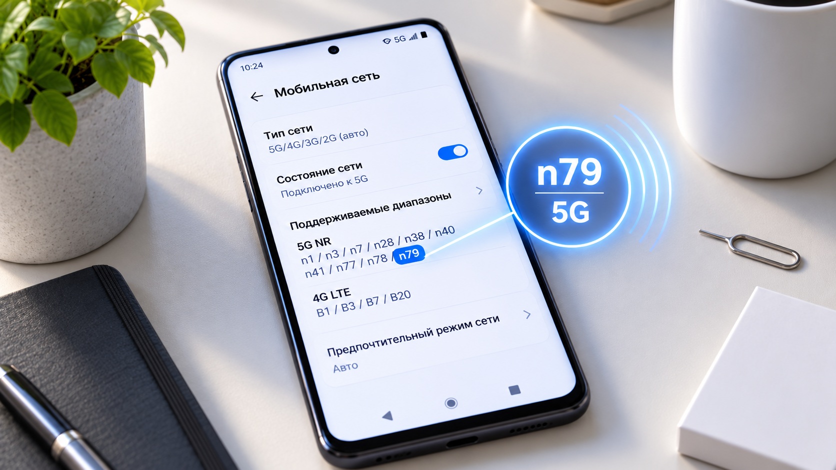 Диапазон n79: нужен ли он для смартфона с 5G в России