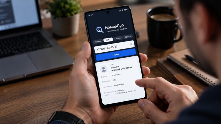 ФИО владельца номера телефона через вымышленный сервис