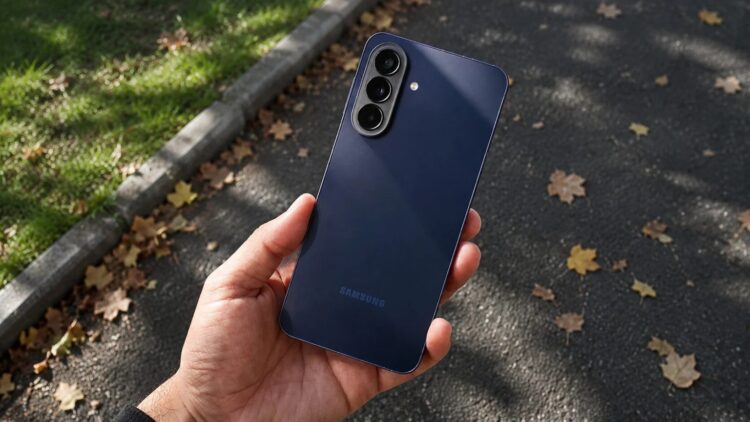 Смартфон Galaxy A57, который получит обновление