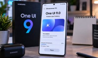 Обновление One UI 9.0 на смартфоне Galaxy