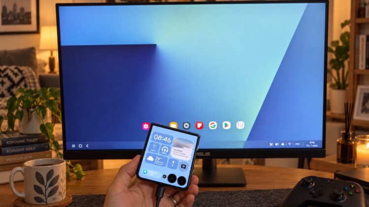 Подключение смартфона Samsung к монитору в режиме DeX
