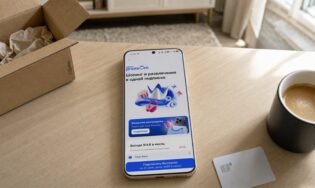 HONOR 400 с подпиской Ozon Premium рядом с посылкой