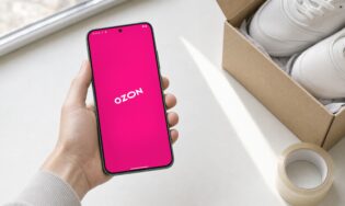 Приложение Ozon и посылка на возврат