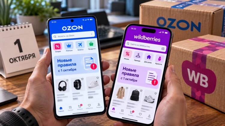 С 1 октября на Ozon и Wildberries новые правила — что изменится для покупателей. Фото.