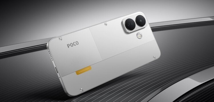 POCO X8 в белом цвете