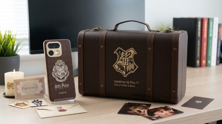 realme 16 Pro Harry Potter Edition с чемоданом