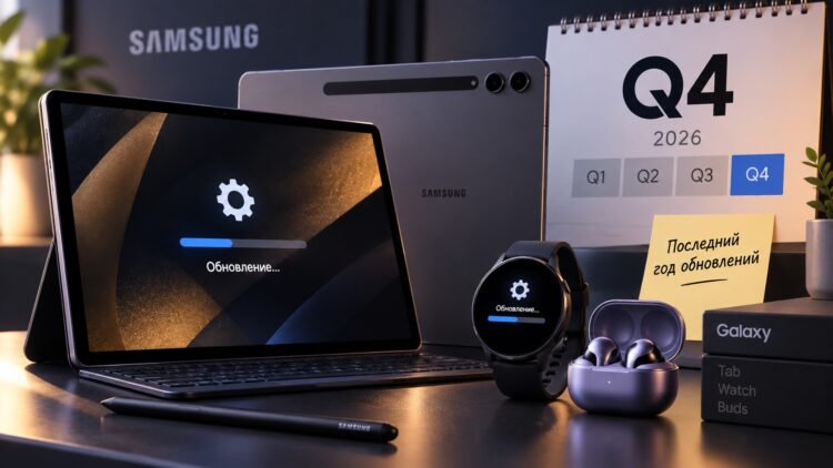 Устройства Samsung, которые живут на обновлениях последний год. Фото.