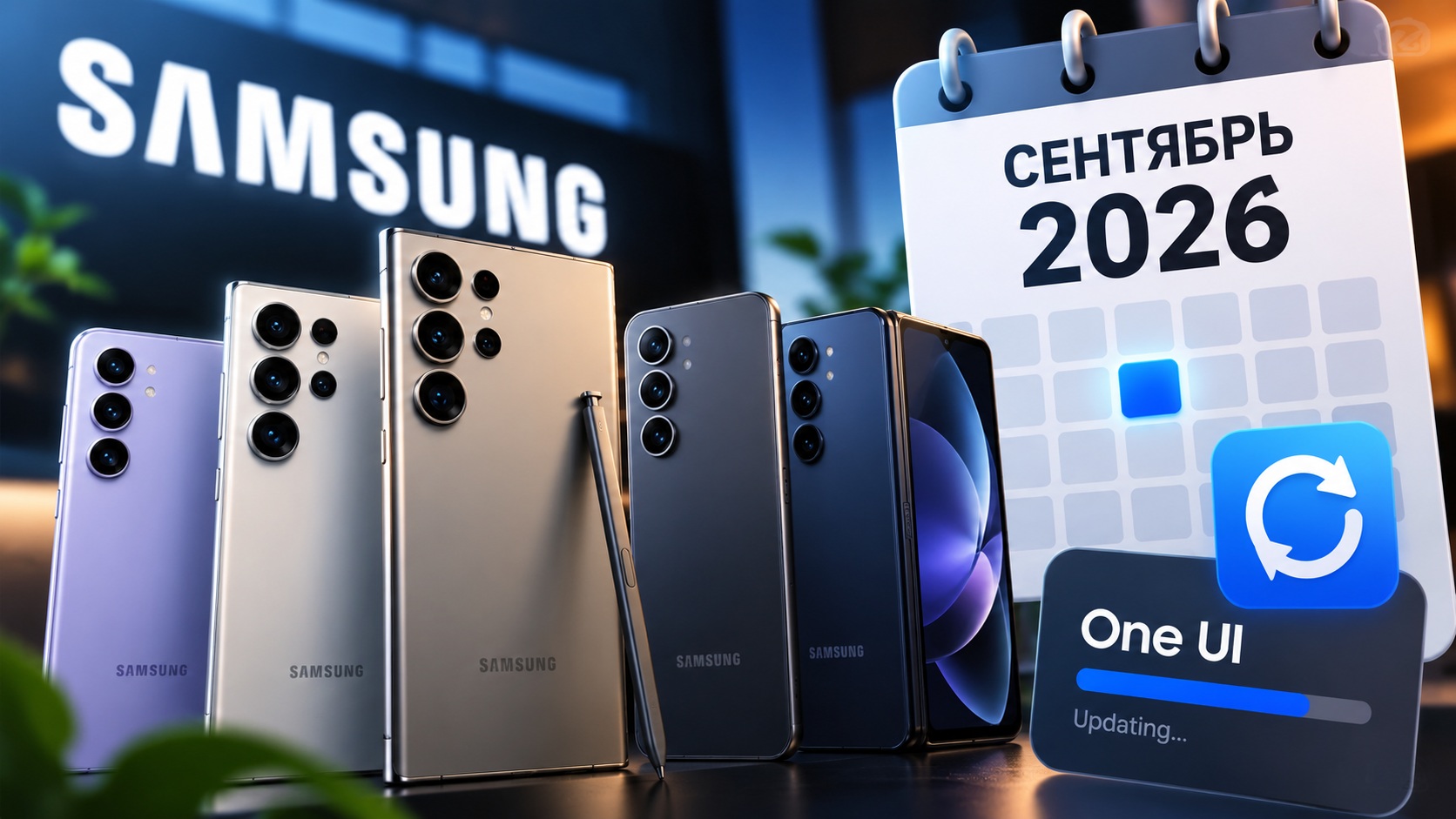 Какие смартфоны Samsung получат обновление в сентябре 2026 года