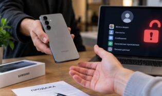 Продажа смартфона без сброса до заводских настроек Android