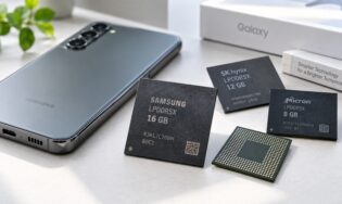 Смартфон Samsung с разными чипами ОЗУ