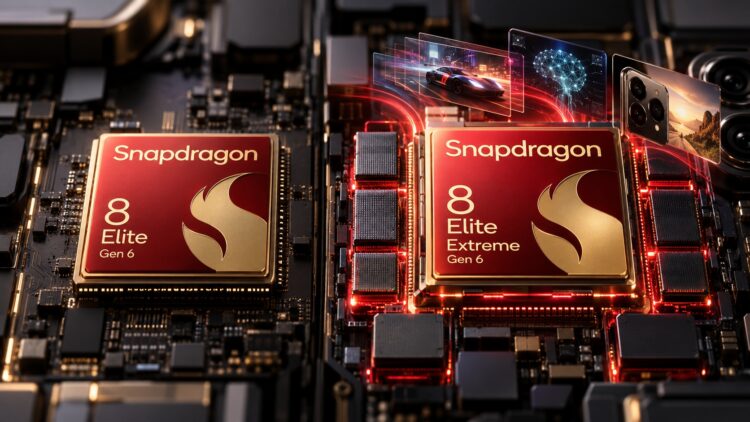 Сравнение Snapdragon 8 Elite Gen 6 и Snapdragon 8 Elite Extreme Gen 6