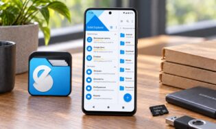 Интерфейс приложения Solid Explorer на Android