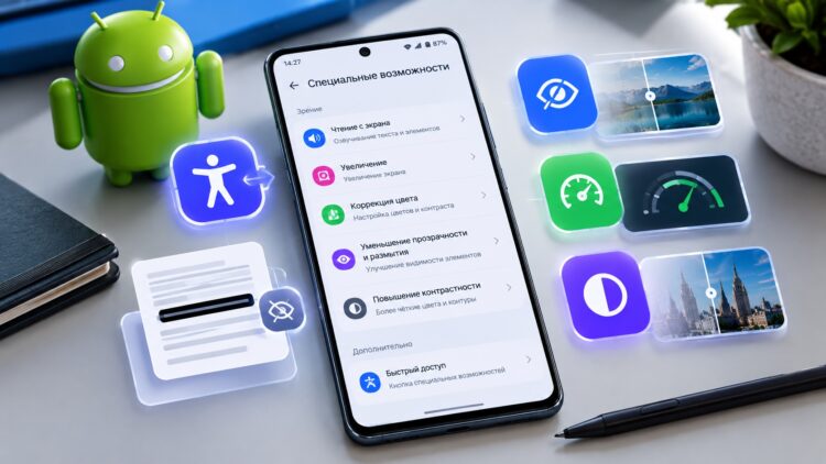 Специальные возможности Android, которые ускоряют телефон