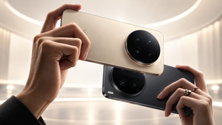 Вероятный дизайн смартфонов серии vivo X500. Фото.