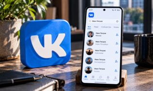 Поиск людей в приложении VK на Android