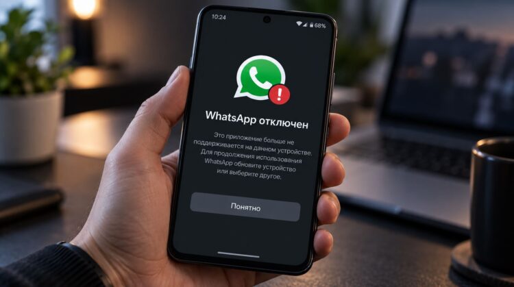 WhatsApp вот-вот перестанет работать на старых устройствах. Фото.