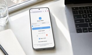 Xiaomi 15T со страницей входа в Mail