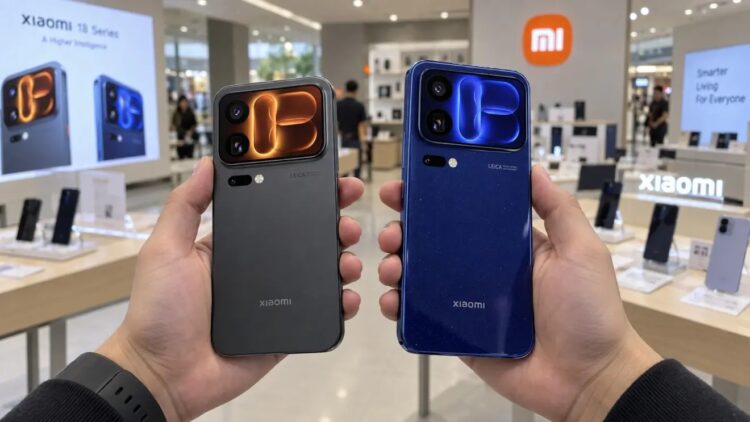 Xiaomi 18 Pro и Xiaomi 18 Pro Max в руках