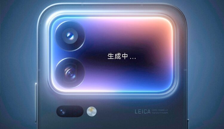 Задний экран смартфона Xiaomi 18 Pro