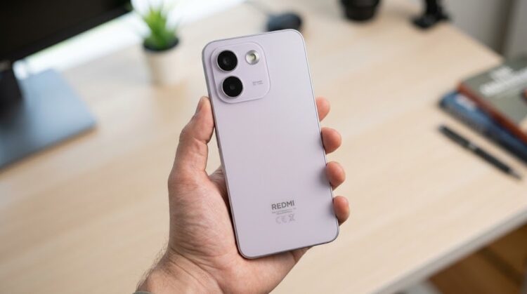 REDMI Note 17 Pro Max в руке