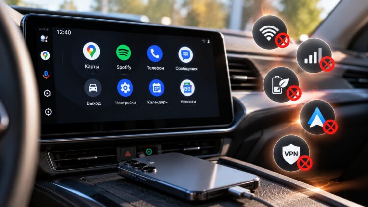 5 настроек для Android Auto, которые нужно отключить