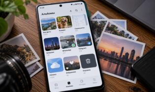 Альбомы с фото на Android-смартфоне