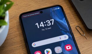 Плашка с экстренными вызовами на Android