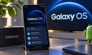 Возможный дизайн оболочки GalaxyOS на Samsung