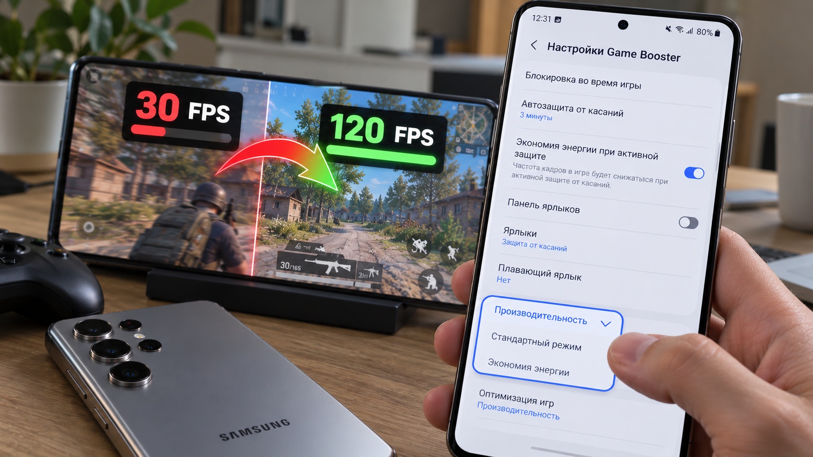 Samsung замедляет игры на вашем смартфоне, пока вы не поменяете одну настройку