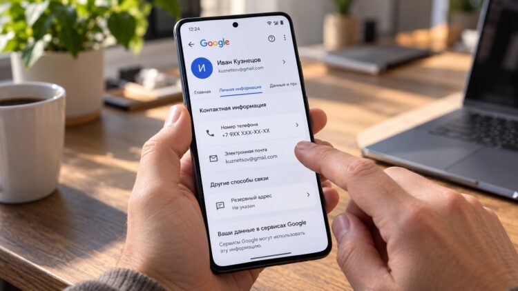 Google тихо привязал ваш номер ко всем аккаунтам на смартфоне. Выключается за минуту. Фото.