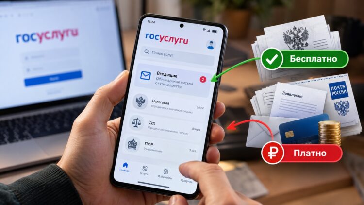 Платные и бесплатные функции на Госуслугах