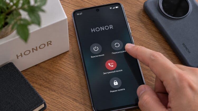 Как выключить и перезагрузить HONOR: пять способов, в том числе для зависшего телефона. Фото.