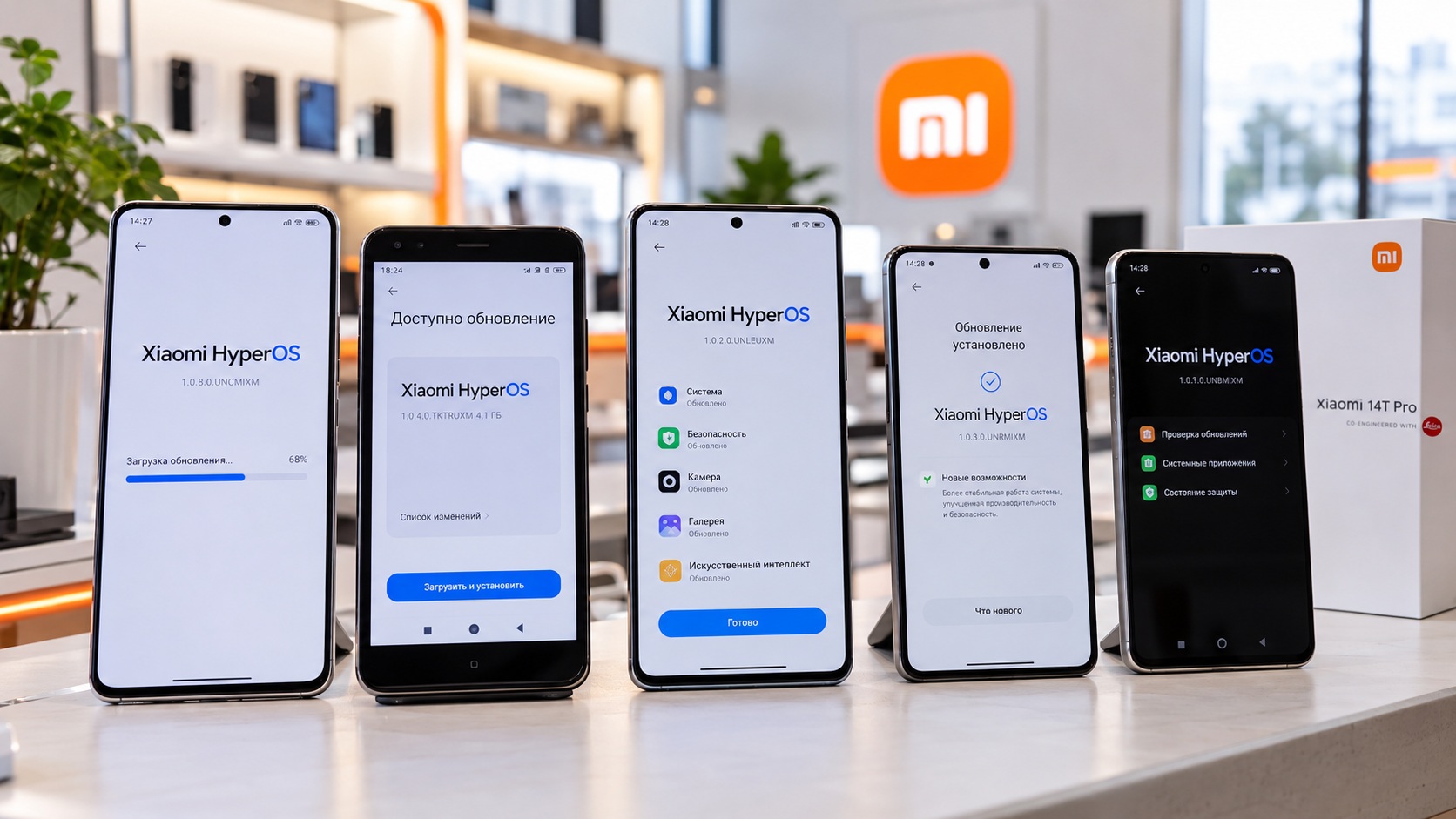 Xiaomi выпустила 32 обновления HyperOS. Нужно проверить, есть ли они у вас