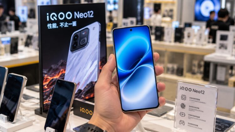 iQOO Neo12 в руке