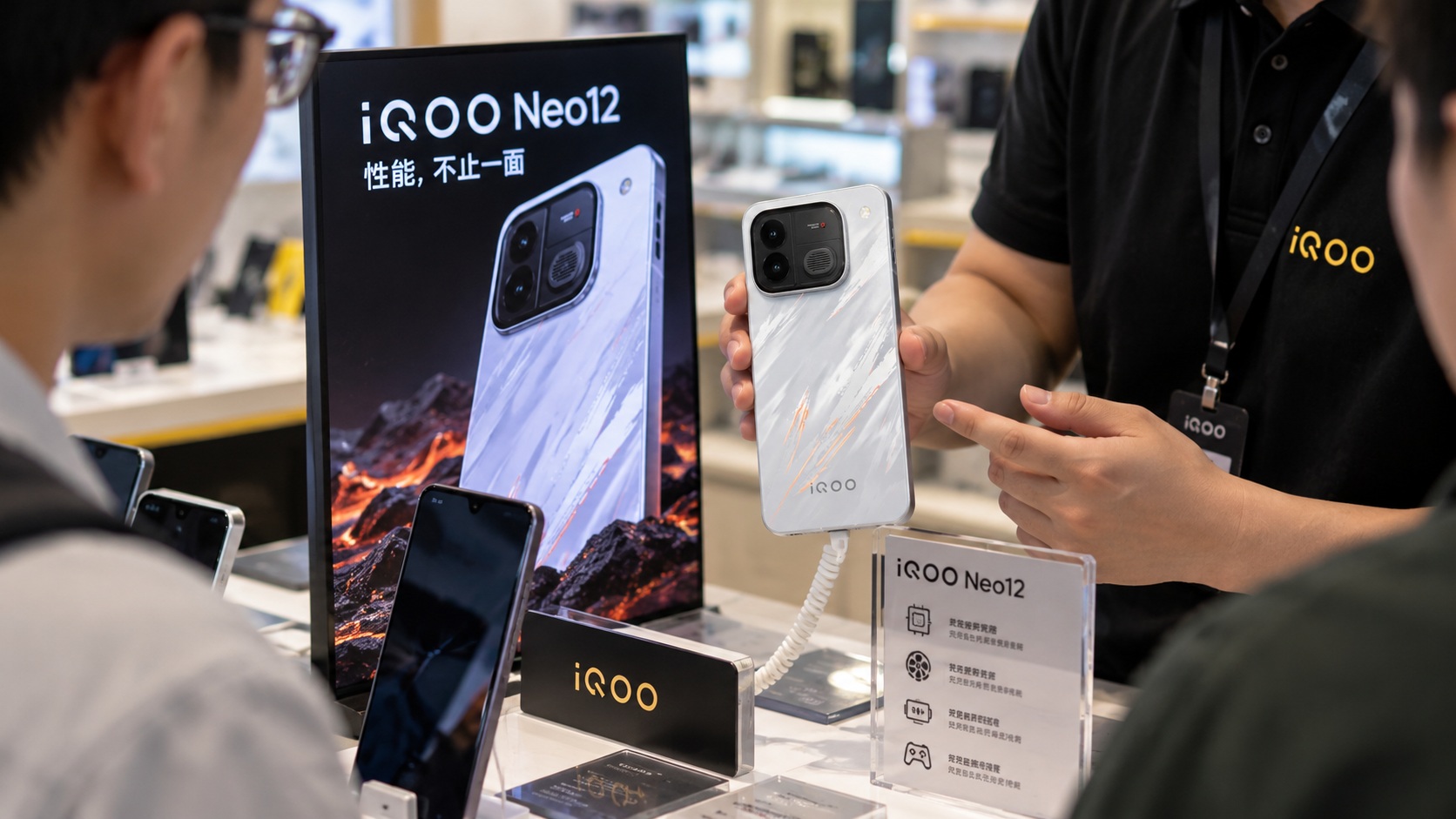 Вышел iQOO Neo12 с вентилятором и батареей на 9000 мАч. Такой игрофон мы ждали давно